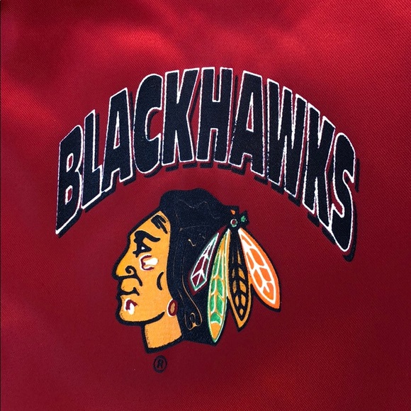 Locker Line Blackhawks polyester jacket - Picture 3 of 5